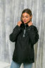 Куртка анорак женская, черная